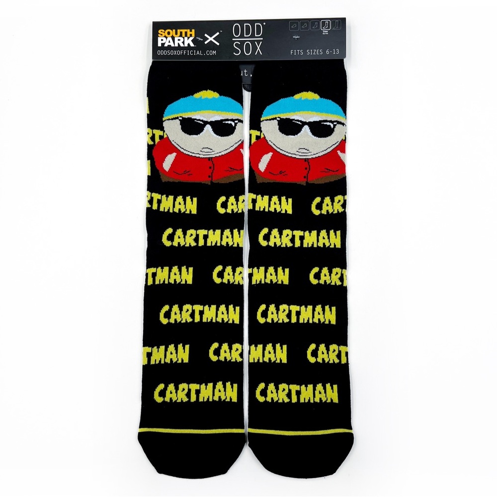 Odd Sox Cartman South Park Crew Socks Mens Womens Fun Novelty Gift